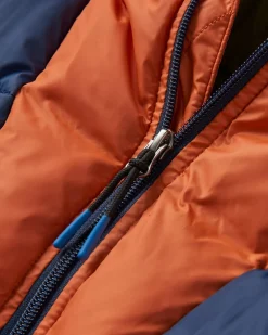 Jackets|Insulated|Passenger Flynn Recycled Insulated Jacket - Rich Navy/ Burnt Orange RichNavy/BurntOrange