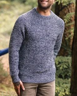 Sweaters|Passenger Fog Recycled Knitted Sweater - Gray Marl GrayMarl