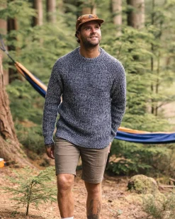 Sweaters|Passenger Fog Recycled Knitted Sweater - Gray Marl GrayMarl