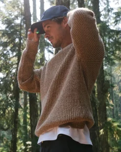 Sweaters|Passenger Fog Recycled Knitted Sweater - Stone