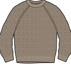 Sweaters|Passenger Fog Recycled Knitted Sweater - Stone