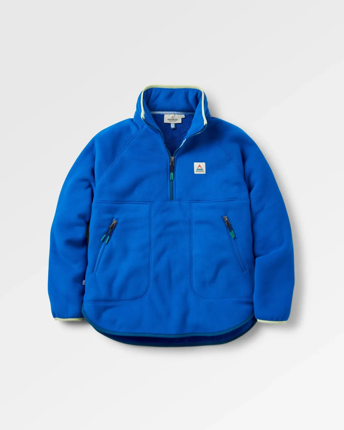 Fleece|Passenger Folksy Recycled Sherpa Fleece - Azure Blue AzureBlue