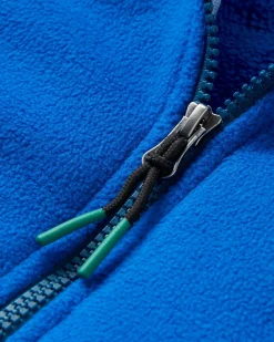 Fleece|Passenger Folksy Recycled Sherpa Fleece - Azure Blue AzureBlue
