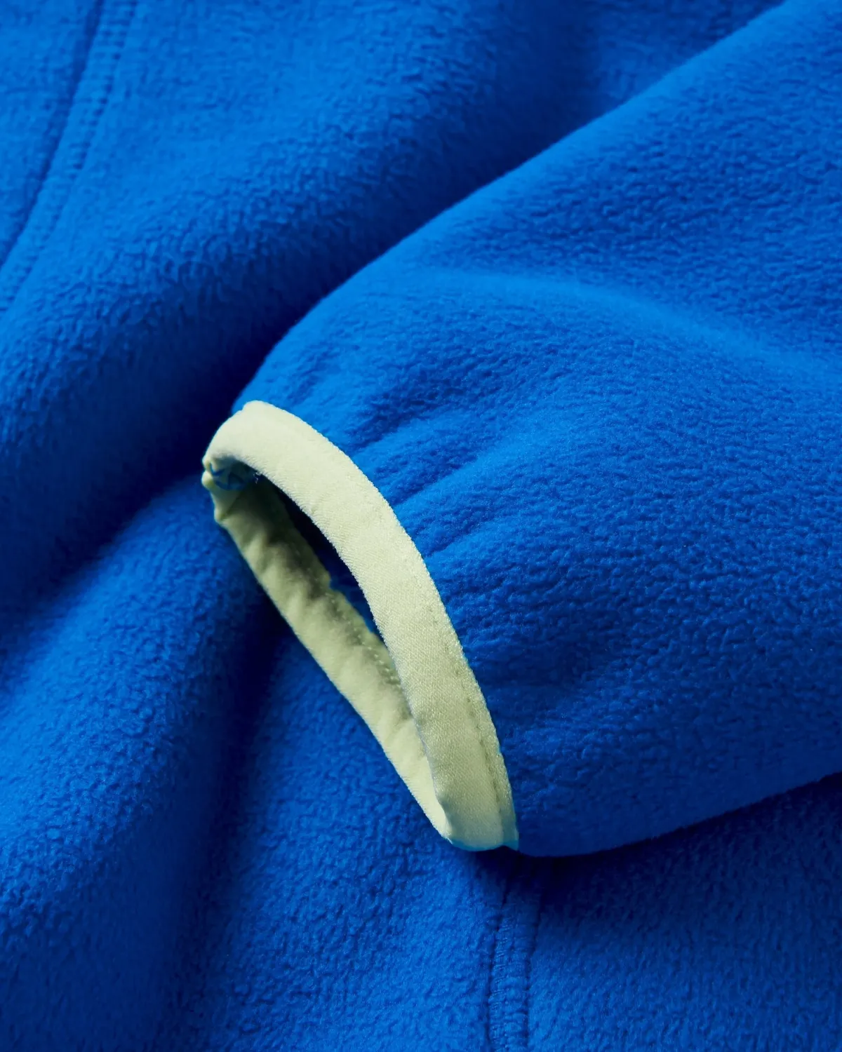 Fleece|Passenger Folksy Recycled Sherpa Fleece - Azure Blue AzureBlue