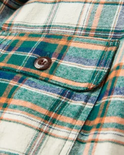Shirts|Shirts|Passenger Freestyle Sherpa-Lined Shirt Jacket - Birch/Rain Forest Check Birch/RainForestCheck