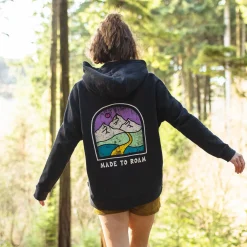 Hoodies|Passenger Friday Collective Recycled Cotton Hoodie - Black