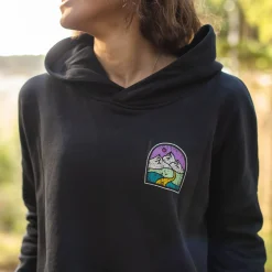 Hoodies|Passenger Friday Collective Recycled Cotton Hoodie - Black