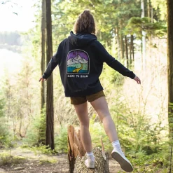Hoodies|Passenger Friday Collective Recycled Cotton Hoodie - Black