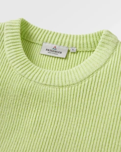 Knitwear|Passenger Gondwana Organic Oversized Knitted Sweater - Greenlake