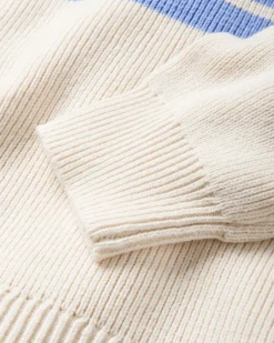 Knitwear|Sweaters|Passenger Grasslands Oversized Organic Cotton Knitted Sweater - Acorn
