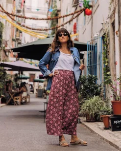 Dresses & Skirts|Passenger Hannah Skirt - Tile Wine TileWine