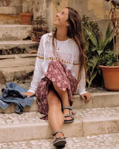 Dresses & Skirts|Passenger Hannah Skirt - Tile Wine TileWine