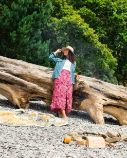 Dresses & Skirts|Passenger Hannah Skirt - Vintage Patchwork Wine VintagePatchworkWine
