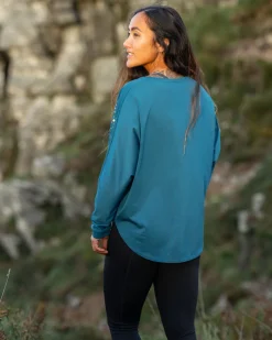 Tops & T-Shirts|Tops|Passenger Hatha Recycled Active Top - Corsair Blue CorsairBlue