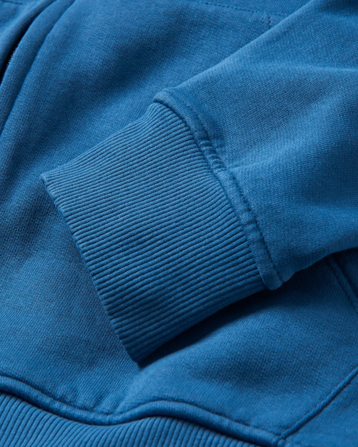 Hoodies & Sweatshirts|Passenger Heritage Full Zip Recycled Cotton Hoodie - Dark Denim DarkDenim