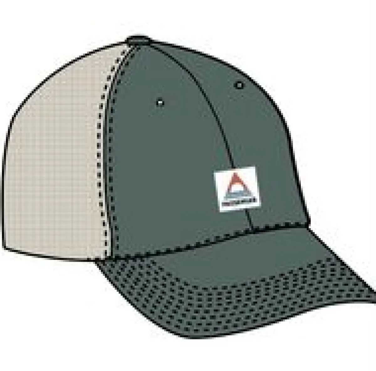 Hats & Caps|Caps & Hats|Passenger Heritage Mesh Snapback Hat - Dark Forest DarkForest