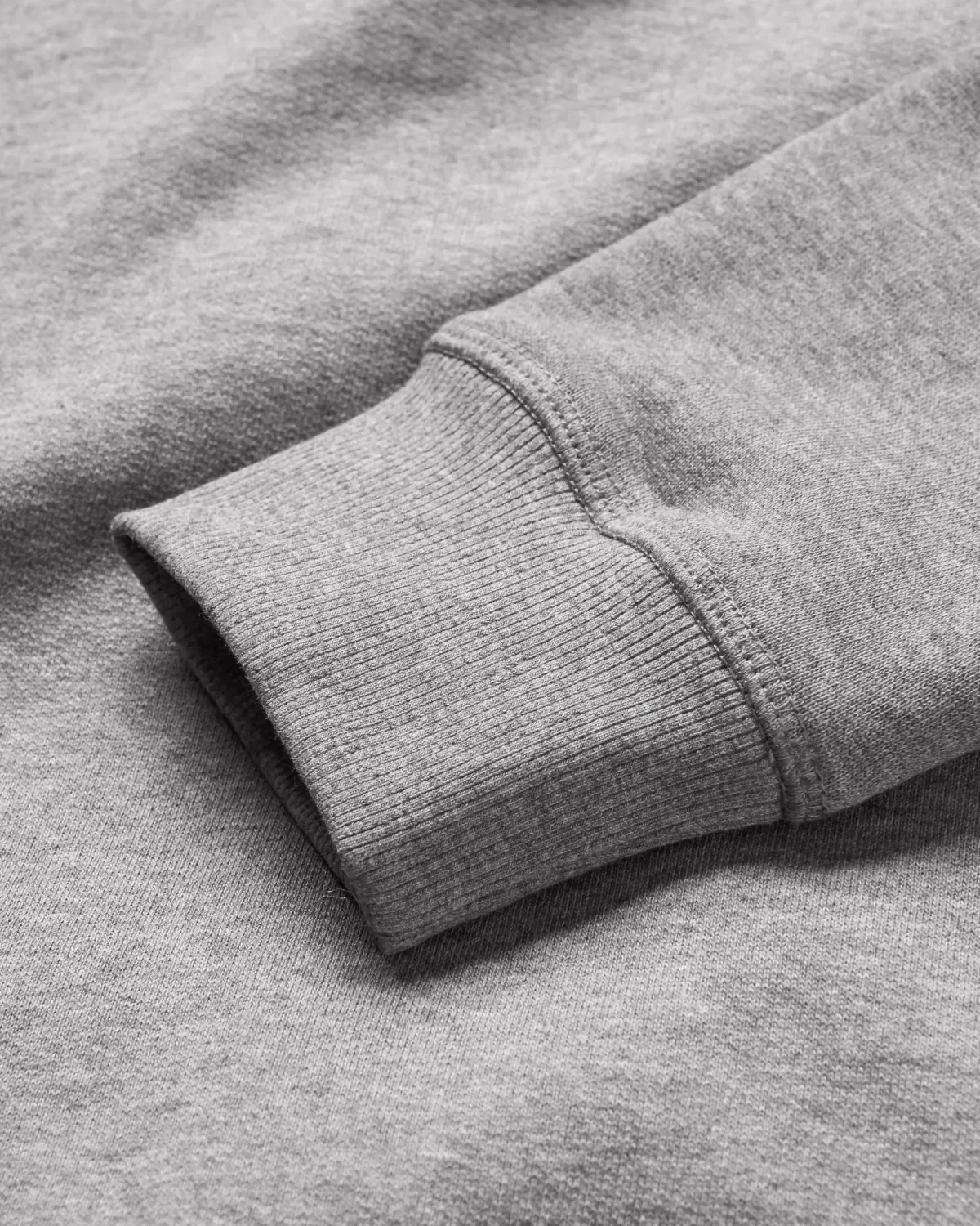 Sweatshirts|Hoodies & Sweatshirts|Passenger Heritage Recycled Cotton Sweatshirt - Dark Gray Marl DarkGrayMarl