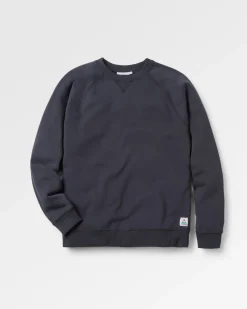 Hoodies & Sweatshirts|Sweatshirts|Passenger Heritage Recycled Cotton Sweatshirt - Black