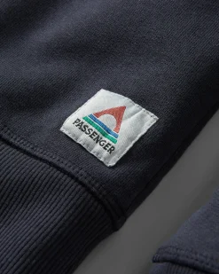 Hoodies & Sweatshirts|Sweatshirts|Passenger Heritage Recycled Cotton Sweatshirt - Black