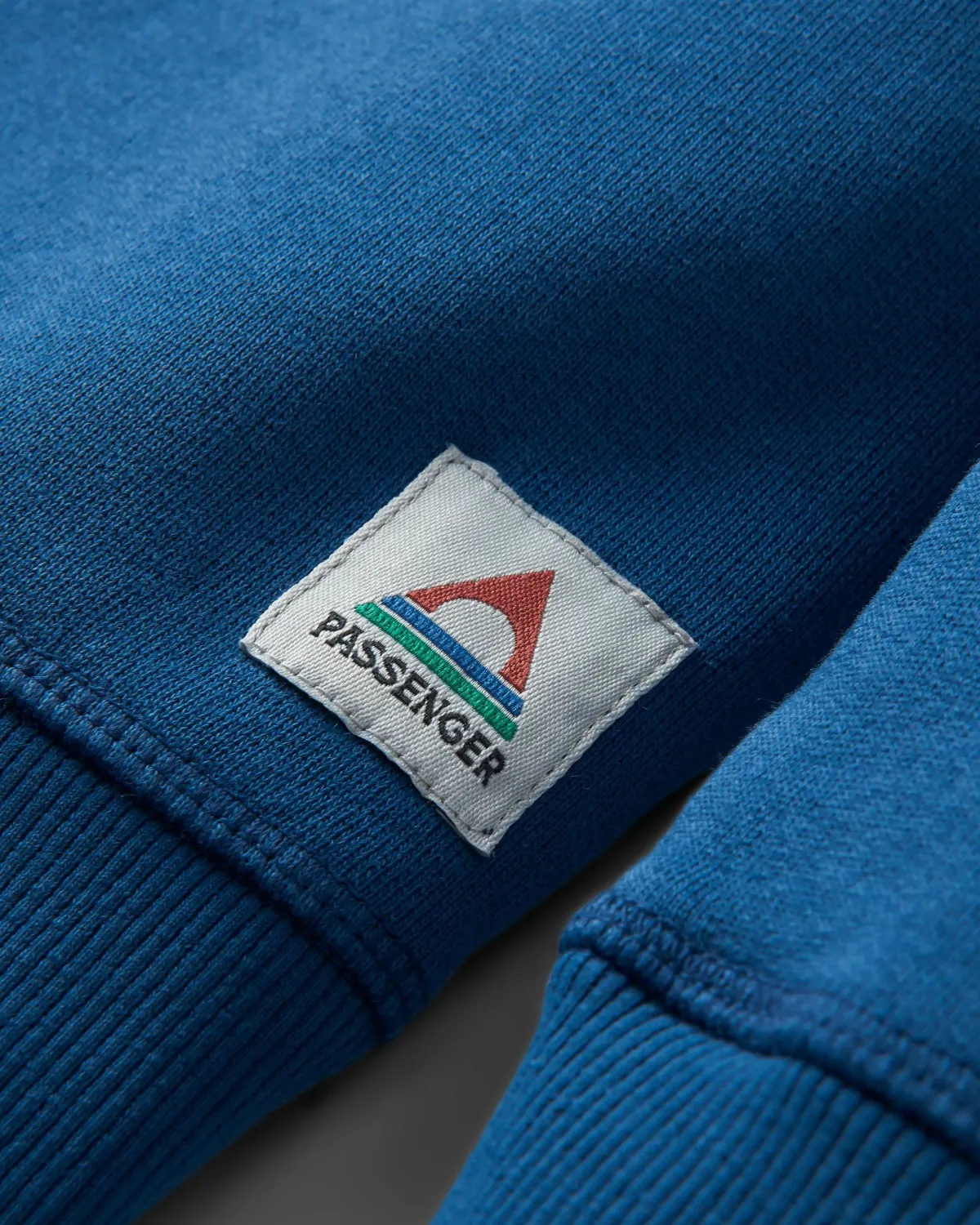 Hoodies & Sweatshirts|Sweatshirts|Passenger Heritage Recycled Cotton Sweatshirt - Dark Denim DarkDenim