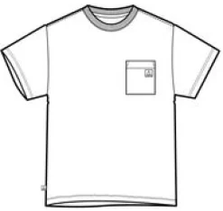T-Shirts & Tank Tops|T-Shirts & Tank Tops|Passenger Heritage Recycled Relaxed Fit T-Shirt - White