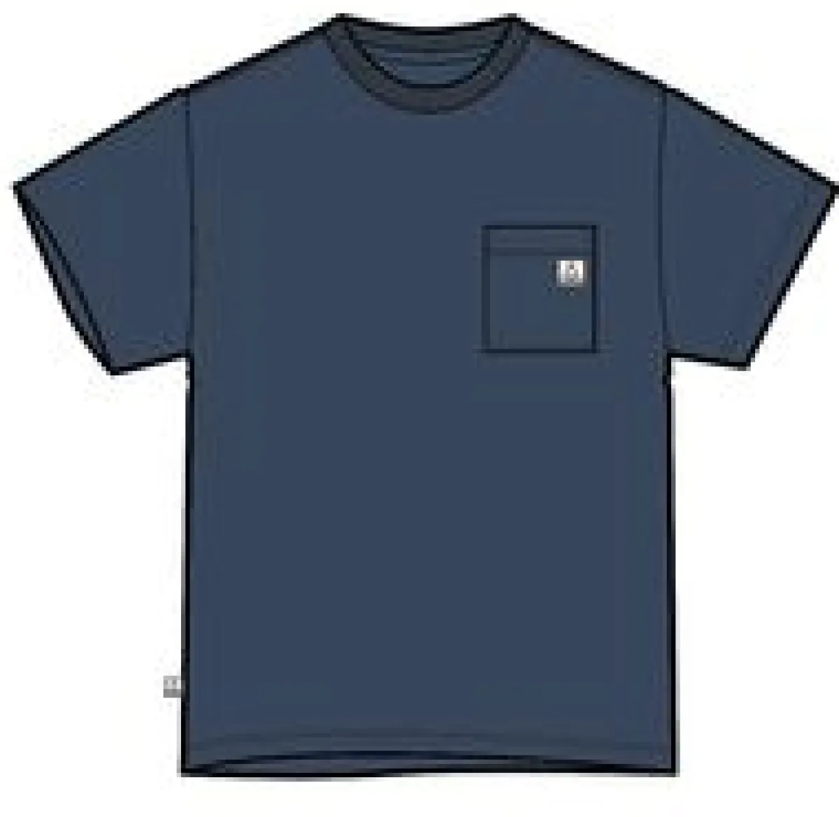 T-Shirts & Tank Tops|T-Shirts & Tank Tops|Passenger Heritage Recycled Relaxed Fit T-Shirt - Dark Denim DarkDenim