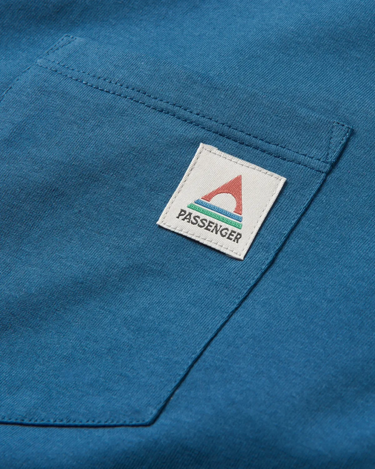 T-Shirts & Tank Tops|T-Shirts & Tank Tops|Passenger Heritage Recycled Relaxed Fit T-Shirt - Dark Denim DarkDenim