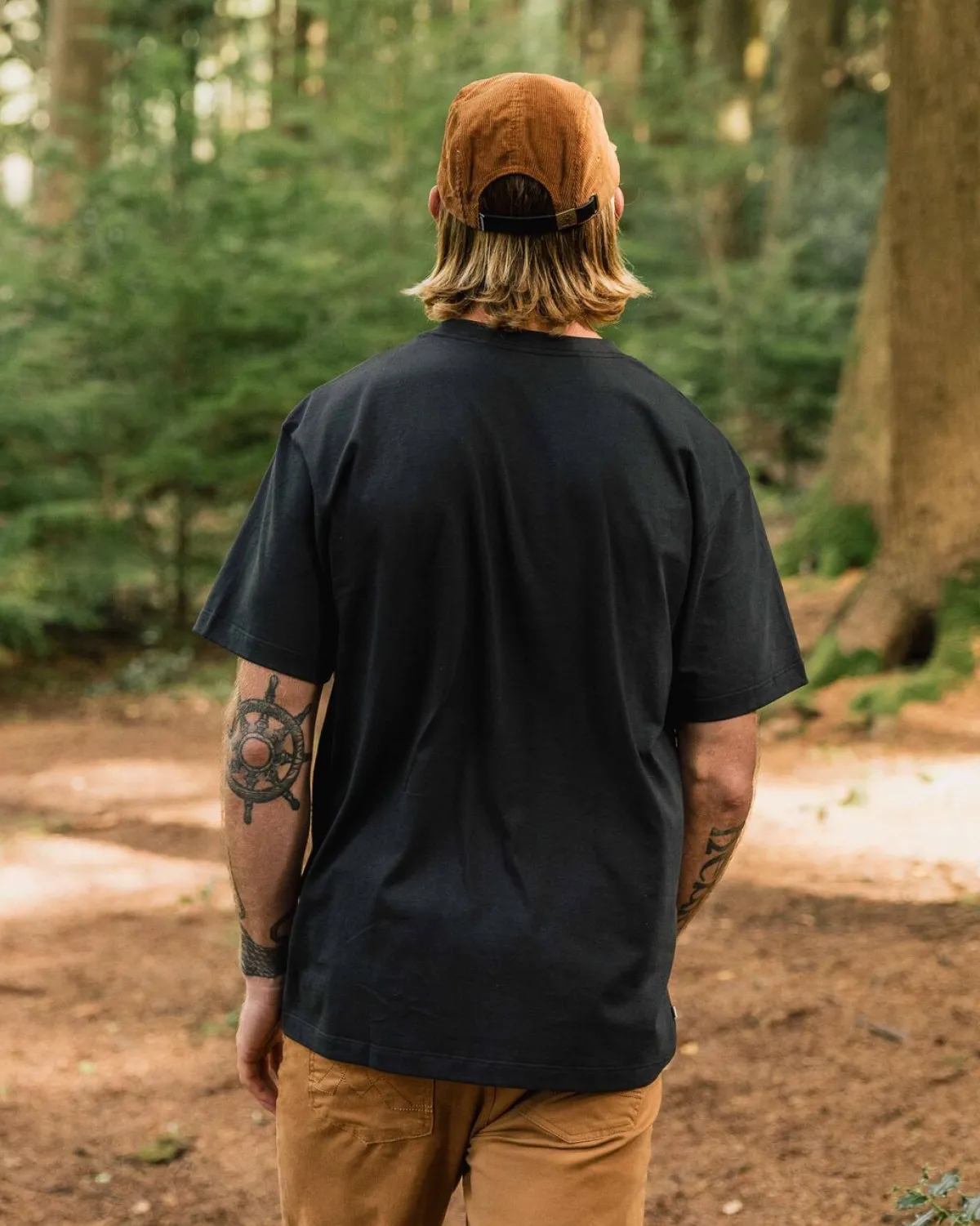 T-Shirts & Tank Tops|T-Shirts & Tank Tops|Passenger Heritage Recycled Relaxed Fit T-Shirt - Black