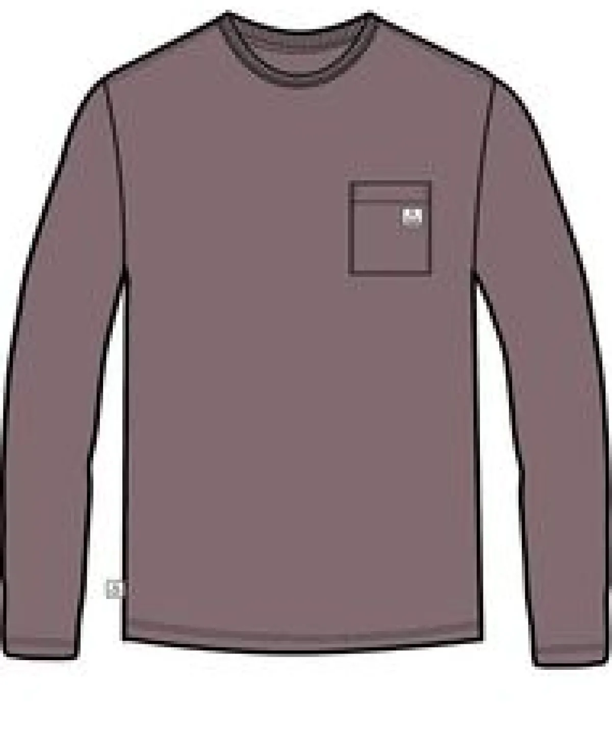 T-Shirts & Tank Tops|T-Shirts & Tank Tops|Passenger Heritage Recycled Relaxed Fit Long Sleeve T-Shirt - Grape