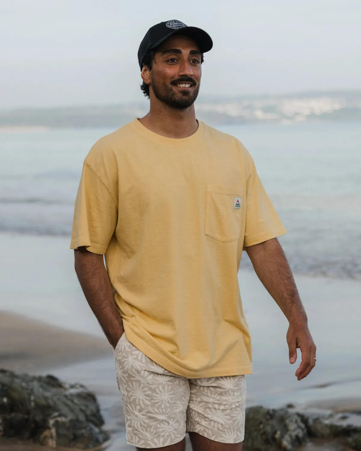T-Shirts & Tank Tops|T-Shirts & Tank Tops|Passenger Heritage Recycled Relaxed Fit T-Shirt - Jojoba