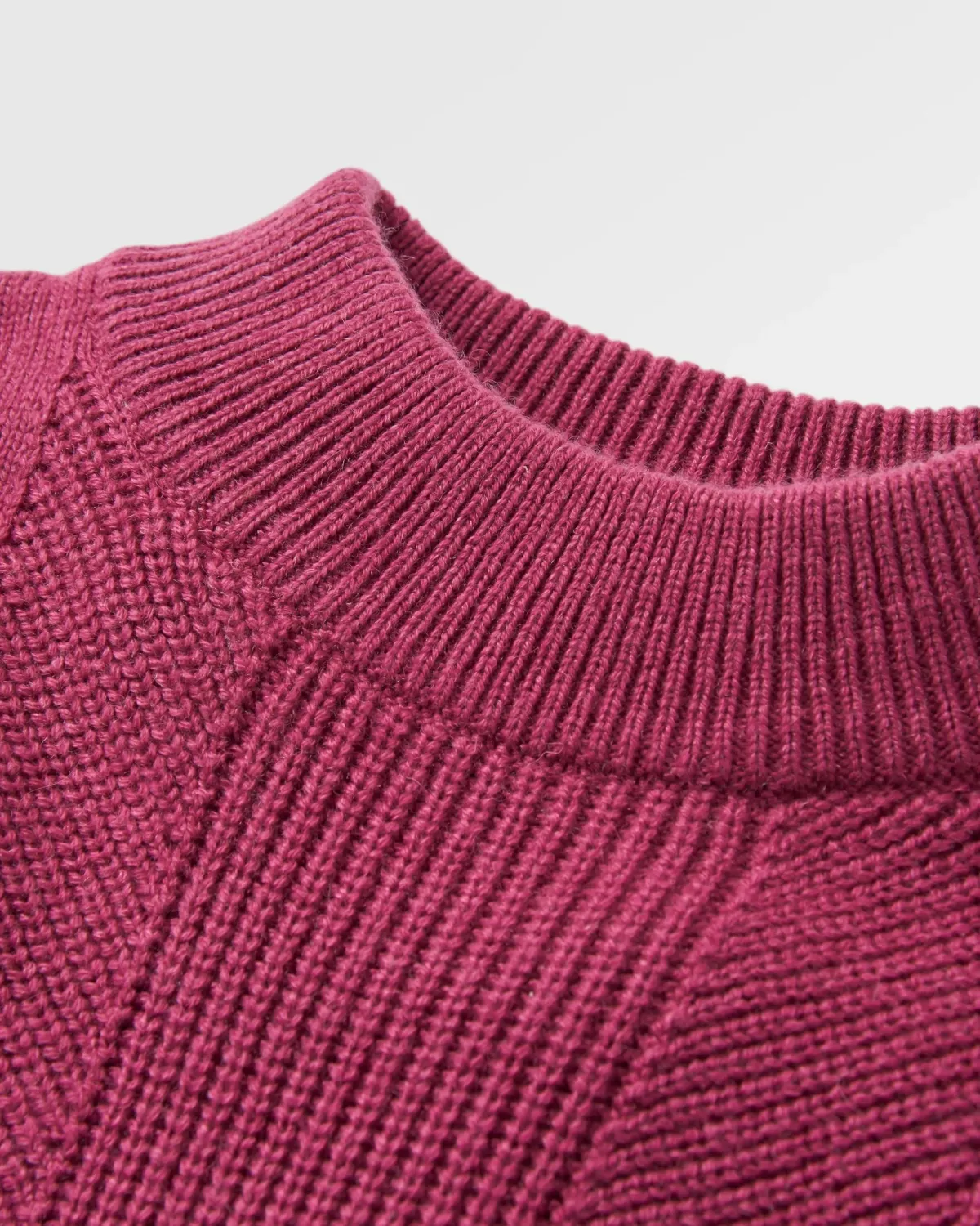 Knitwear|Passenger Hideout Oversized Recycled Knitted Sweater - Rhubarb