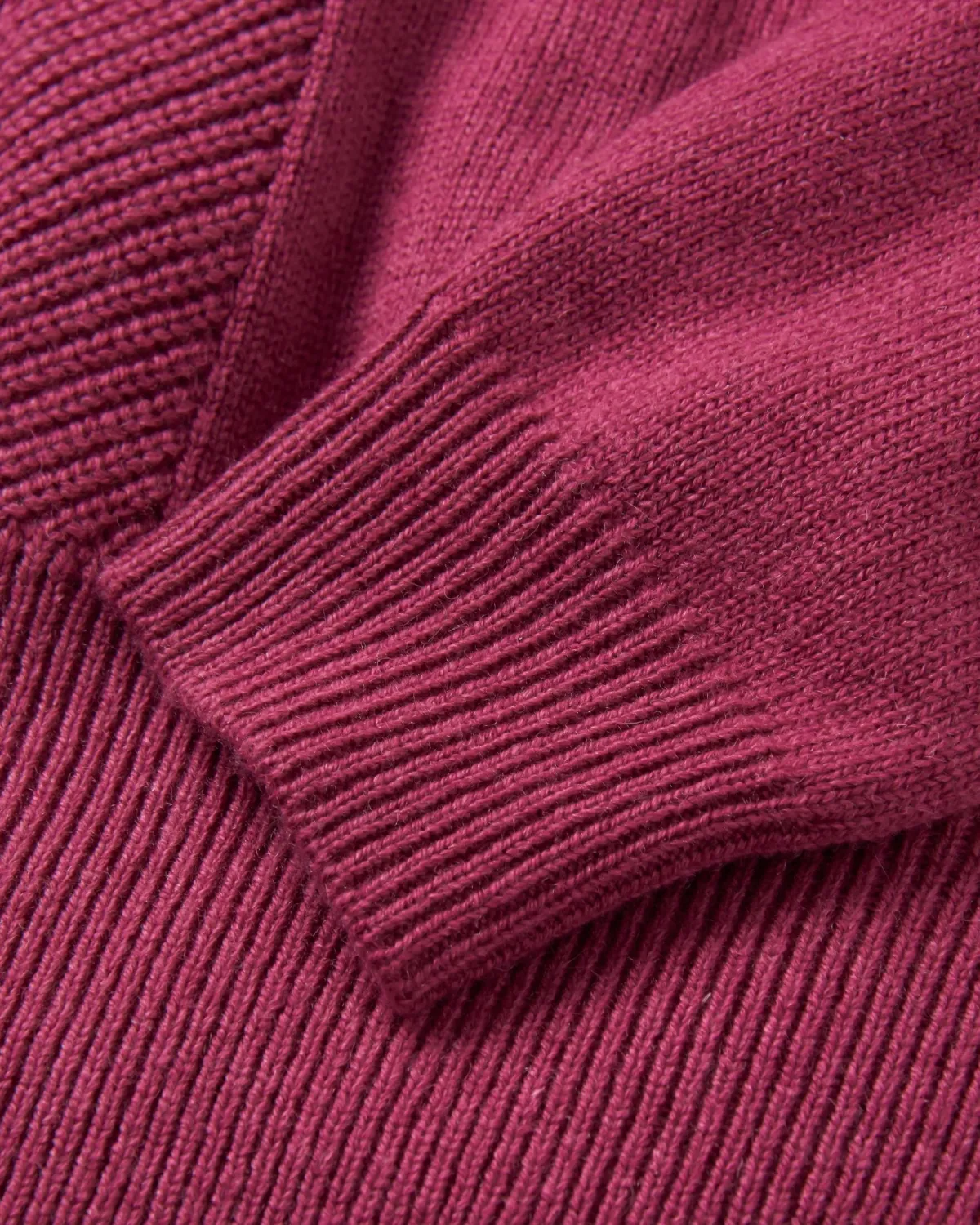Knitwear|Passenger Hideout Oversized Recycled Knitted Sweater - Rhubarb