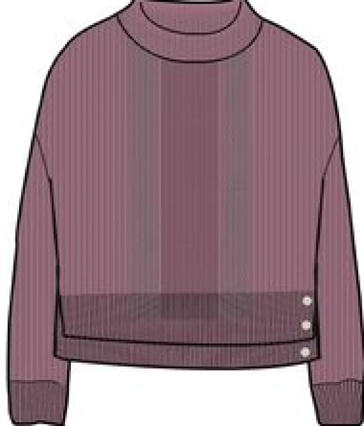 Knitwear|Passenger Hideout Oversized Recycled Knitted Sweater - Rhubarb