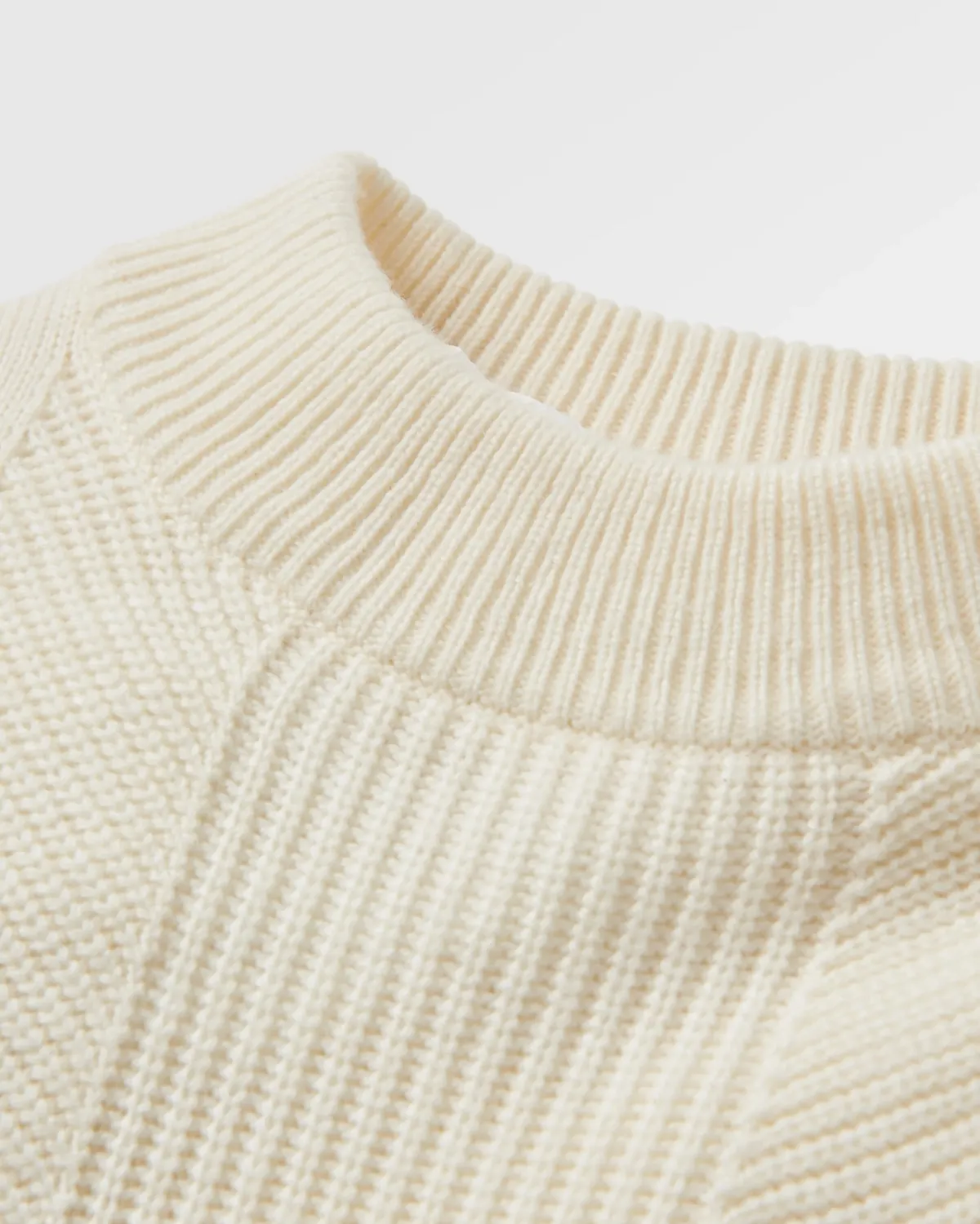 Knitwear|Passenger Hideout Oversized Recycled Knitted Sweater - Off White OffWhite