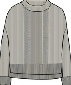 Knitwear|Passenger Hideout Oversized Recycled Knitted Sweater - Off White OffWhite