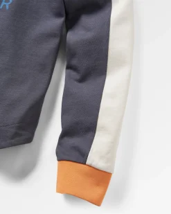 Tops & T-Shirts|T-Shirts & Tank Tops|Passenger Hilltop Organic Cotton Long Sleeve T-Shirt - Charcoal
