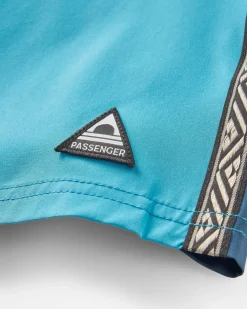 Shorts|Shorts|Passenger Hollow Recycled Boardshorts - Blue Pool BluePool