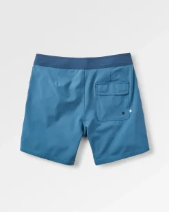 Shorts|Shorts|Passenger Hollow Recycled Boardshorts - Blue Pool BluePool