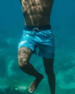 Shorts|Shorts|Passenger Hollow Recycled Boardshorts - Blue Pool BluePool