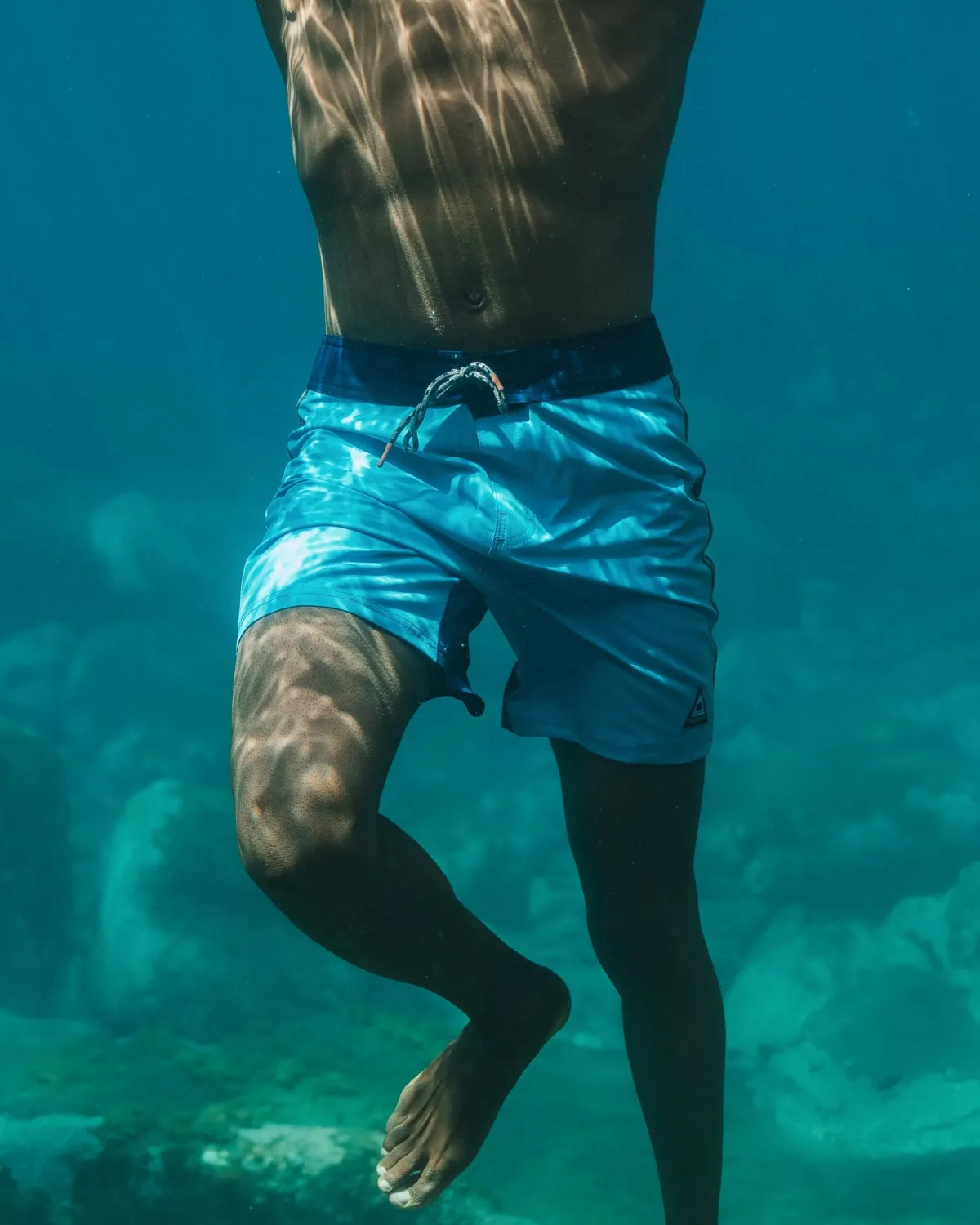Shorts|Shorts|Passenger Hollow Recycled Boardshorts - Blue Pool BluePool