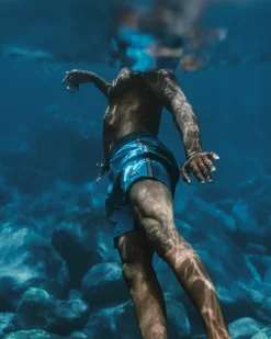 Shorts|Shorts|Passenger Hollow Recycled Boardshorts - Blue Pool BluePool