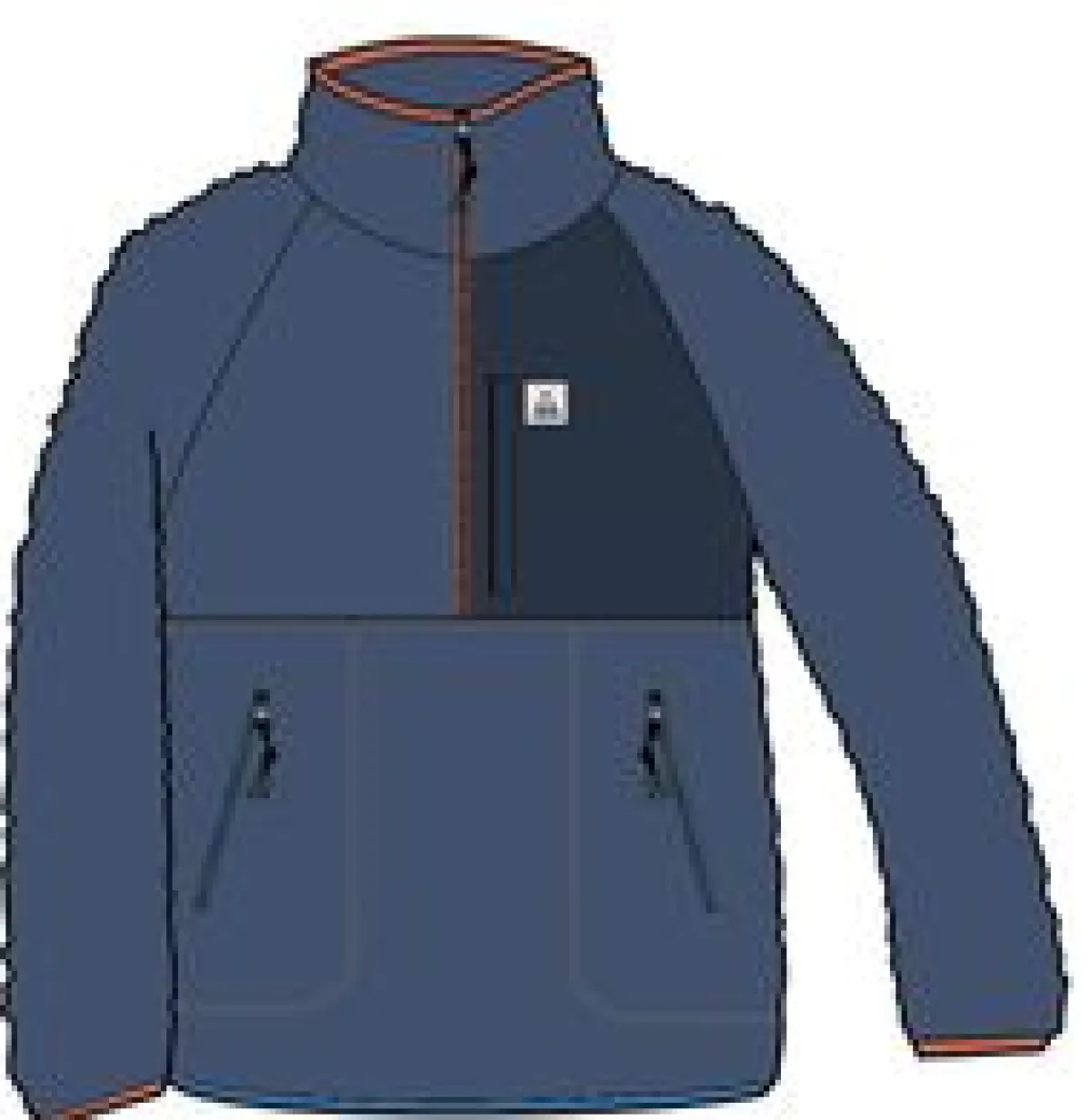 Fleece|Fleece|Passenger Home Recycled Sherpa Fleece - Dark Denim DarkDenim