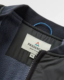 Jackets|Passenger Hytte Recycled Fleece-lined Jacket - Black