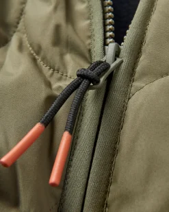 Jackets|Passenger Hytte Recycled Fleece-lined Jacket - Dusty Olive DustyOlive