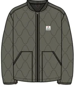 Jackets|Passenger Hytte Recycled Fleece-lined Jacket - Dusty Olive DustyOlive