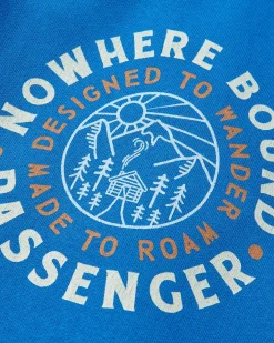 Hoodies|Passenger In The Woods Hoodie - True Blue TrueBlue