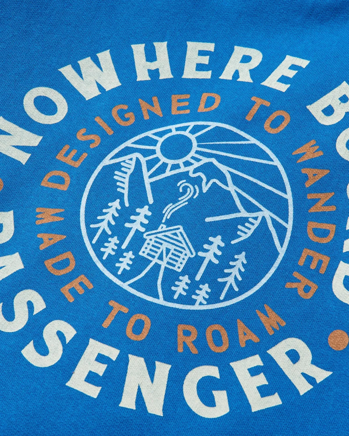 Hoodies|Passenger In The Woods Hoodie - True Blue TrueBlue
