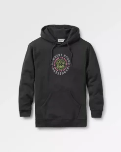 Hoodies|Passenger In The Woods Long Sleeve Hoodie - Black