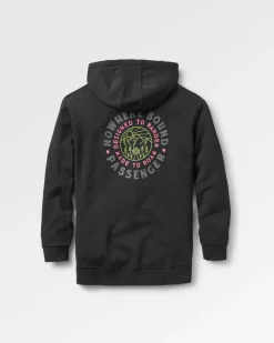 Hoodies|Passenger In The Woods Long Sleeve Hoodie - Black