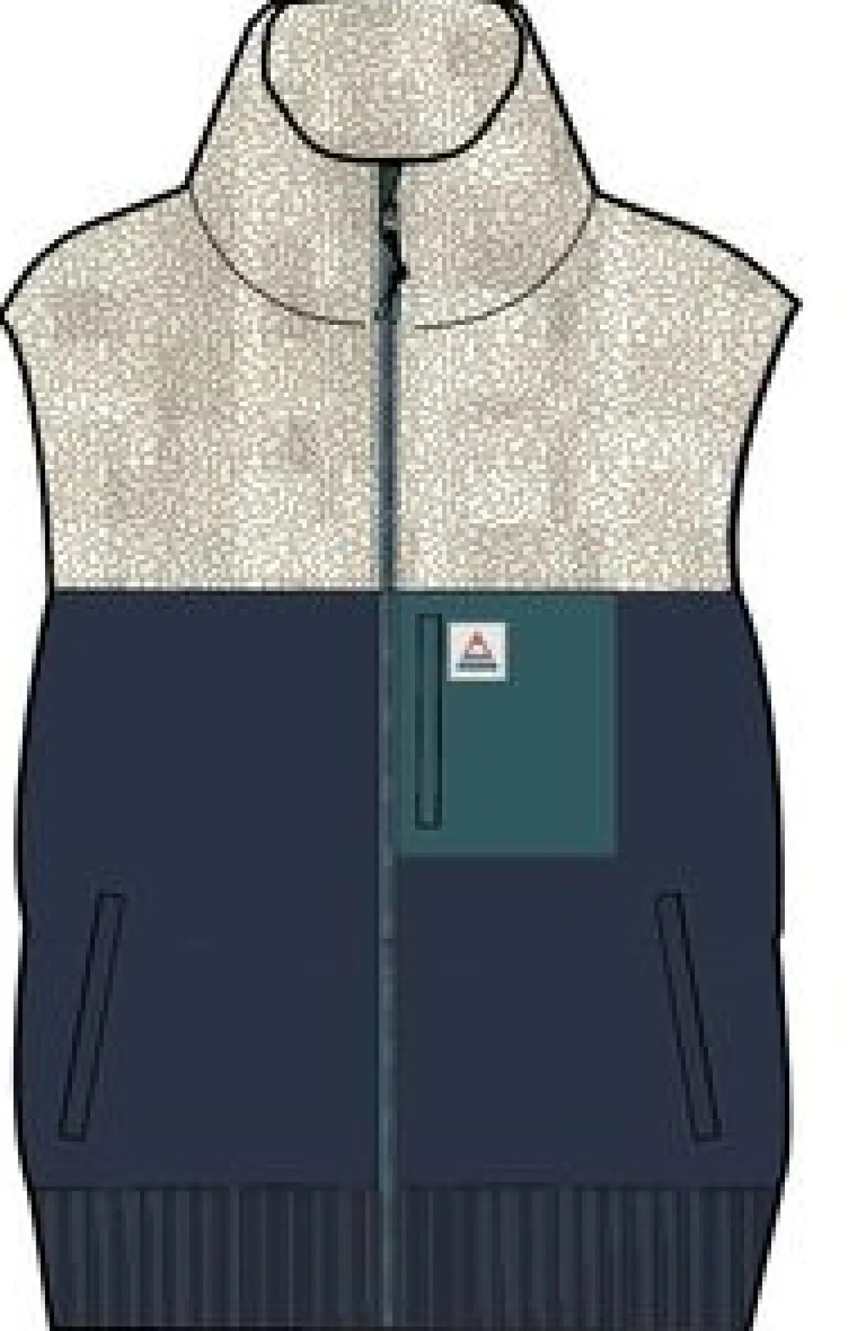 Jackets|Insulated|Passenger Inspire Recycled Insulated Vest - Rich Navy RichNavy